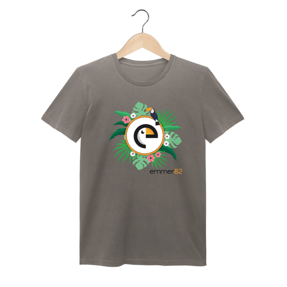 Camiseta baby long estonada linha tucanito