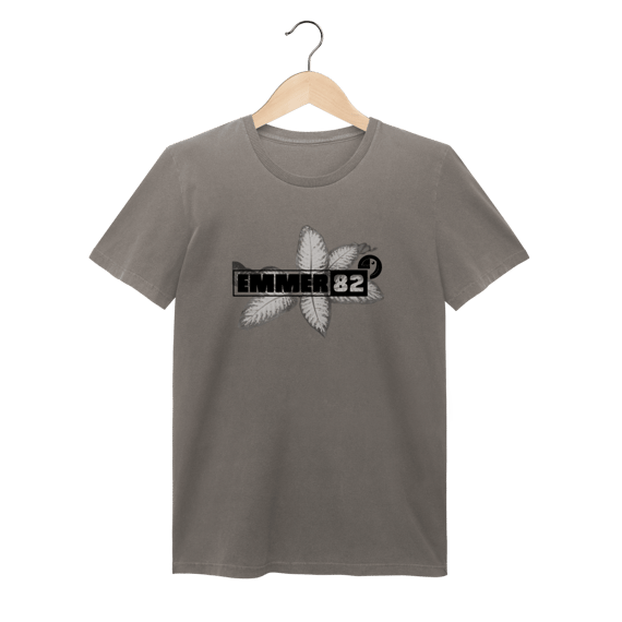 Camiseta baby long estonada linha Dieffenbachia seguine / comigo-ninguém-pode