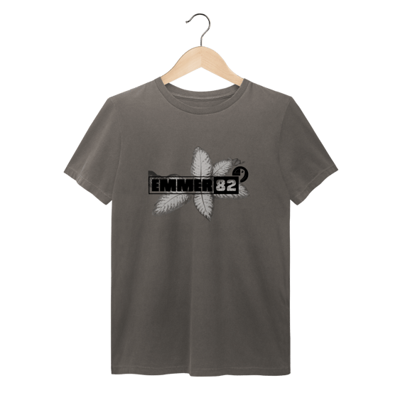 T-shirt estonada linha Dieffenbachia seguine / comigo-ninguém-pode