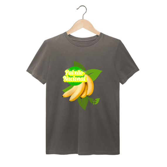 T-shirt estonada  linha paixão nacional - banana