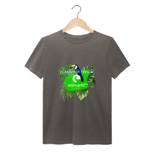Nome do produto T-shirt estonada Linha A Natureza Resiste