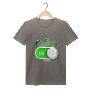 Nome do produto Camiseta baby long estonada linha consciência ON