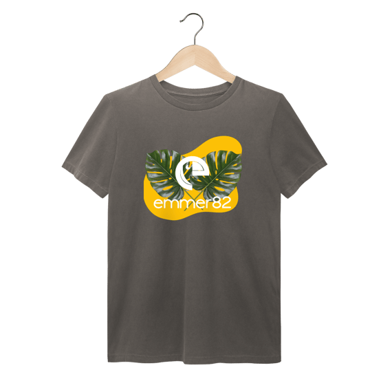 T-shirt estonada  linha verão tropical