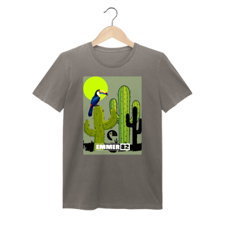 Camiseta baby long estonada linha o sertão vive