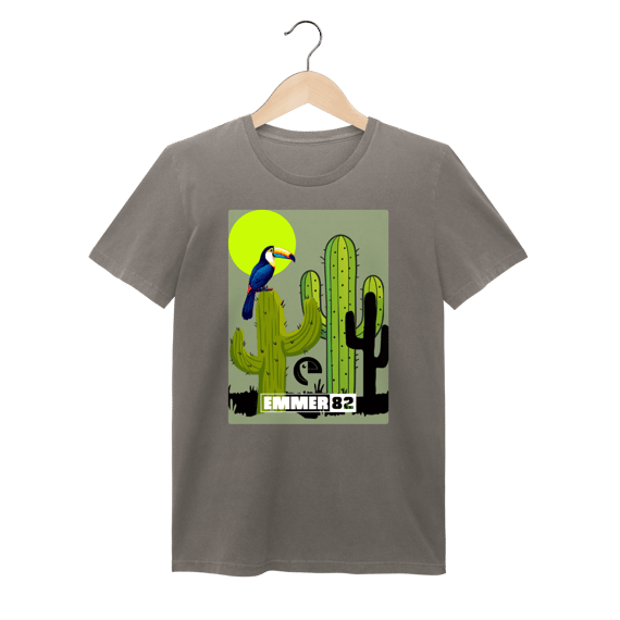 Camiseta baby long estonada linha o sertão vive