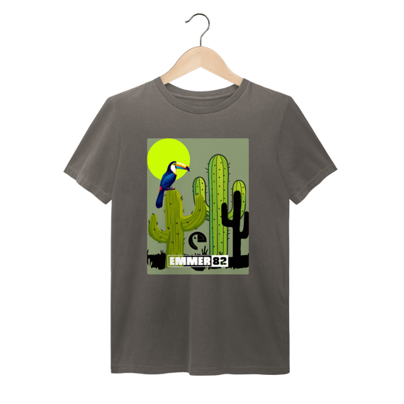 T-shirt estonada linha o sertão vive