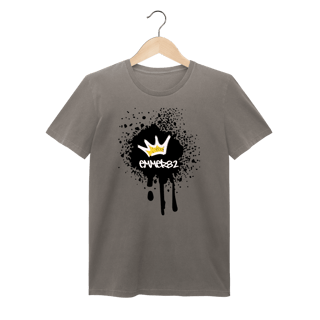 Nome do produto Street wear camiseta baby long estonada linha Grafite Splash