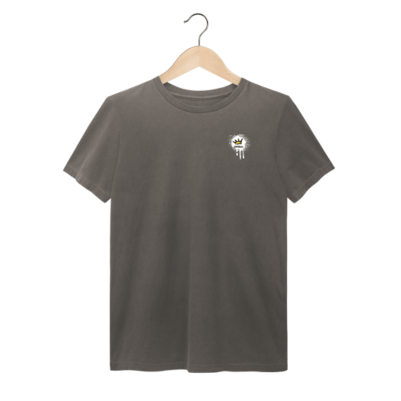 Streetwear t-shirt estonada linha hang loose - estampa posterior