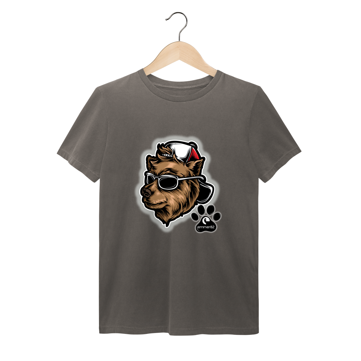 Nome do produto: Streetwear t-shirt estonada linha Streetwear Dogglass