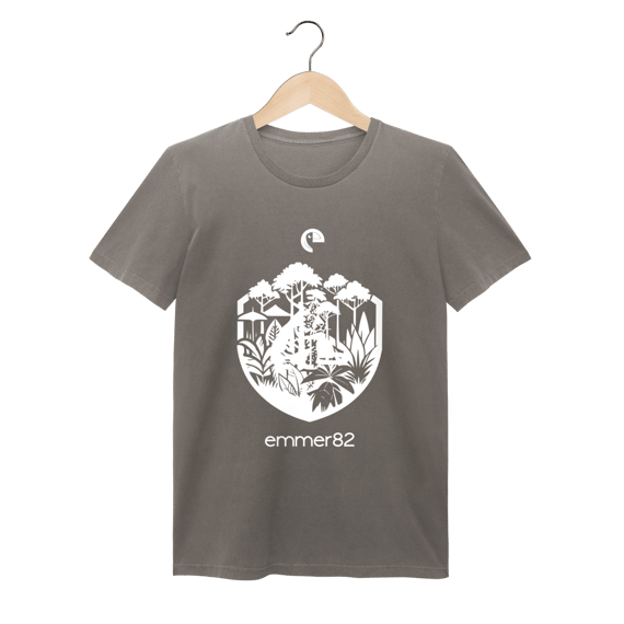 Camiseta baby long estonada Linha Biomas em Foco II