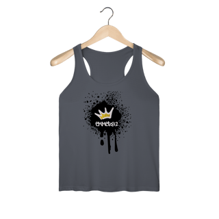 Nome do produto Street wear regata feminina sport dry uv linha Grafite Splash