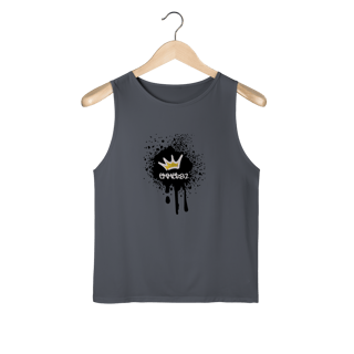 Nome do produto Street wear regata masculina sport dry uv linha Grafite Splash