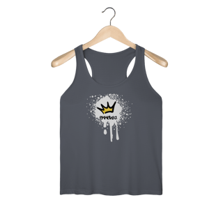 Nome do produto Streetwear regata feminina sport dry uv linha grafite splash II