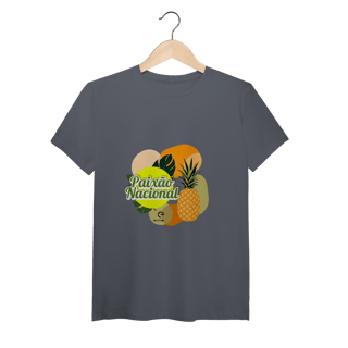 Nome do produto T-shirt pima linha paixão nacional - abacaxi