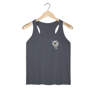 Nome do produto Street wear regata feminina sport dry uv linha hang loose - estampa posterior