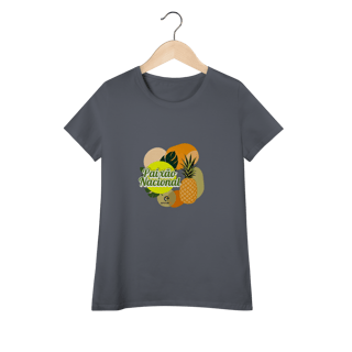 Nome do produto Camiseta baby long pima linha paixão nacional - abacaxi