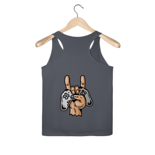 Nome do produto Street wear regata feminina sport dry uv linha hang loose - estampa posterior