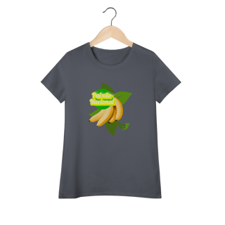 Nome do produto Camiseta baby long pima  linha paixão nacional - banana