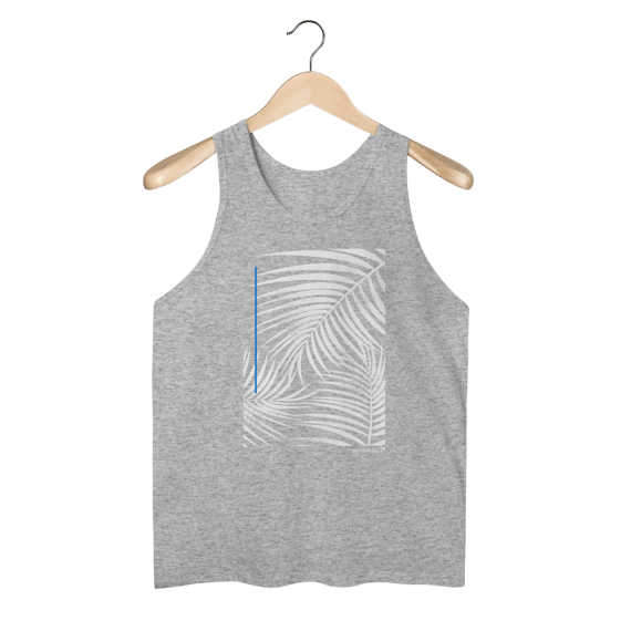 Regata masculina quality Coleção Identidade Eco II – Estampa Branca