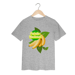 Nome do produto T-shirt classic infantil linha paixão nacional - banana