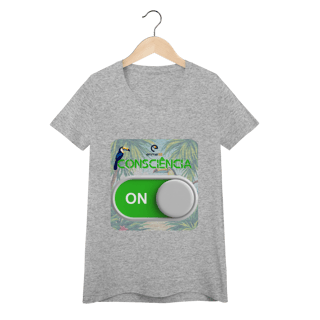 Nome do produto Camiseta baby long quality linha consciência ON