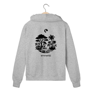 Nome do produto Moletom prime com zíper Linha Biomas em Foco III