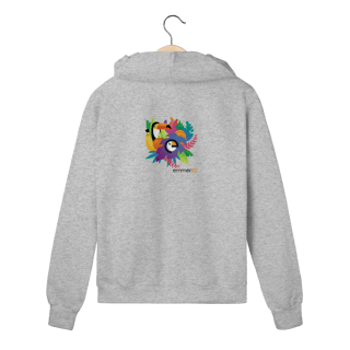 Nome do produto Moletom prime com ziper linha tropicano