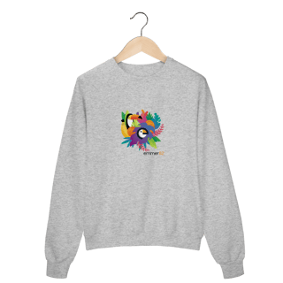 Nome do produto Moletom prime fechado linha tropicano