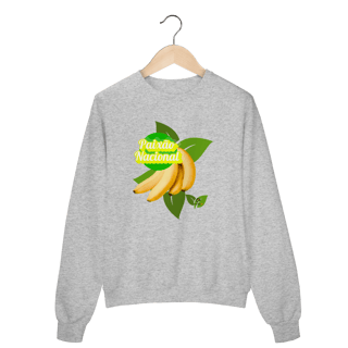 Nome do produto Moletom prime fechado linha paixão nacional - banana