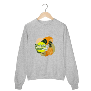 Nome do produto Moletom prime fechado linha paixão nacional - abacaxi