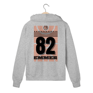 Nome do produto Streetwear moletom prime com zíper linha Basketball 82