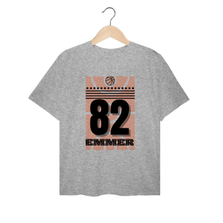 Nome do produto Streetwear t-shirt plus size linha Basketball 82