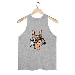 Nome do produto Street wear regata masculina quality linha hang loose - estampa posterior