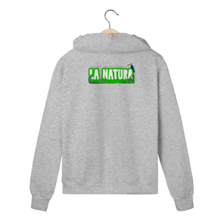 Nome do produto Moletom prime com ziper linha La natura