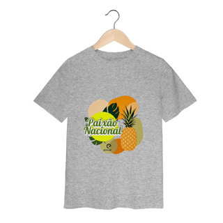 Nome do produto T-shirt classic infantil linha paixão nacional - abacaxi