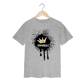 Nome do produto Street wear t-shirt classic infantil linha Grafite Splash