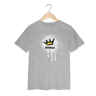 Nome do produto Streetwear t-shirt classic infantil linha grafite splash II