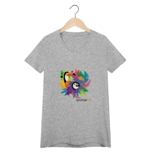 Nome do produto Camiseta baby long quality linha tropicano