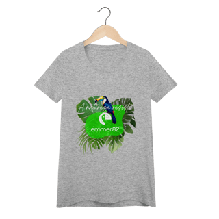 Nome do produto Camiseta baby long quality Linha A Natureza Resiste