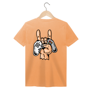Nome do produto Streetwear t-shirt estonada linha hang loose - estampa posterior