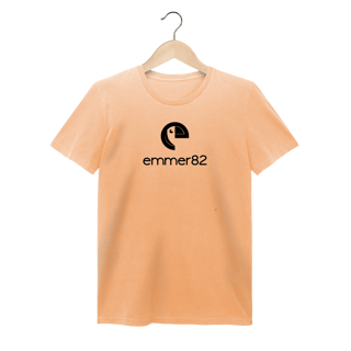 Nome do produto Camiseta baby long estonada linha new age II estampa preta