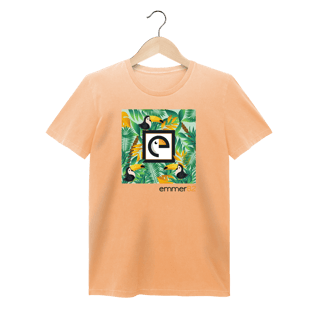 Nome do produto Camiseta baby long estonada linha tropicano II