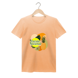 Nome do produto Camiseta baby long estonada linha paixão nacional - abacaxi