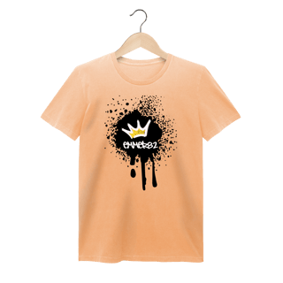 Nome do produto Street wear camiseta baby long estonada linha Grafite Splash