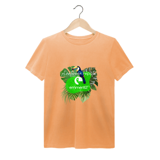Nome do produto T-shirt estonada Linha A Natureza Resiste