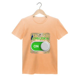 Nome do produto Camiseta baby long estonada linha consciência ON