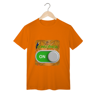 Nome do produto T-shirt classic linha consciência ON