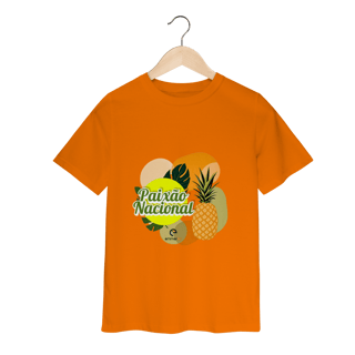 Nome do produto T-shirt classic infantil linha paixão nacional - abacaxi
