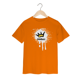 Nome do produto Streetwear t-shirt classic infantil linha grafite splash II