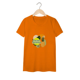 Nome do produto Camiseta baby long classic linha paixão nacional - abacaxi